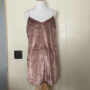 Top shop size 10 pink shimmer crushed velvet